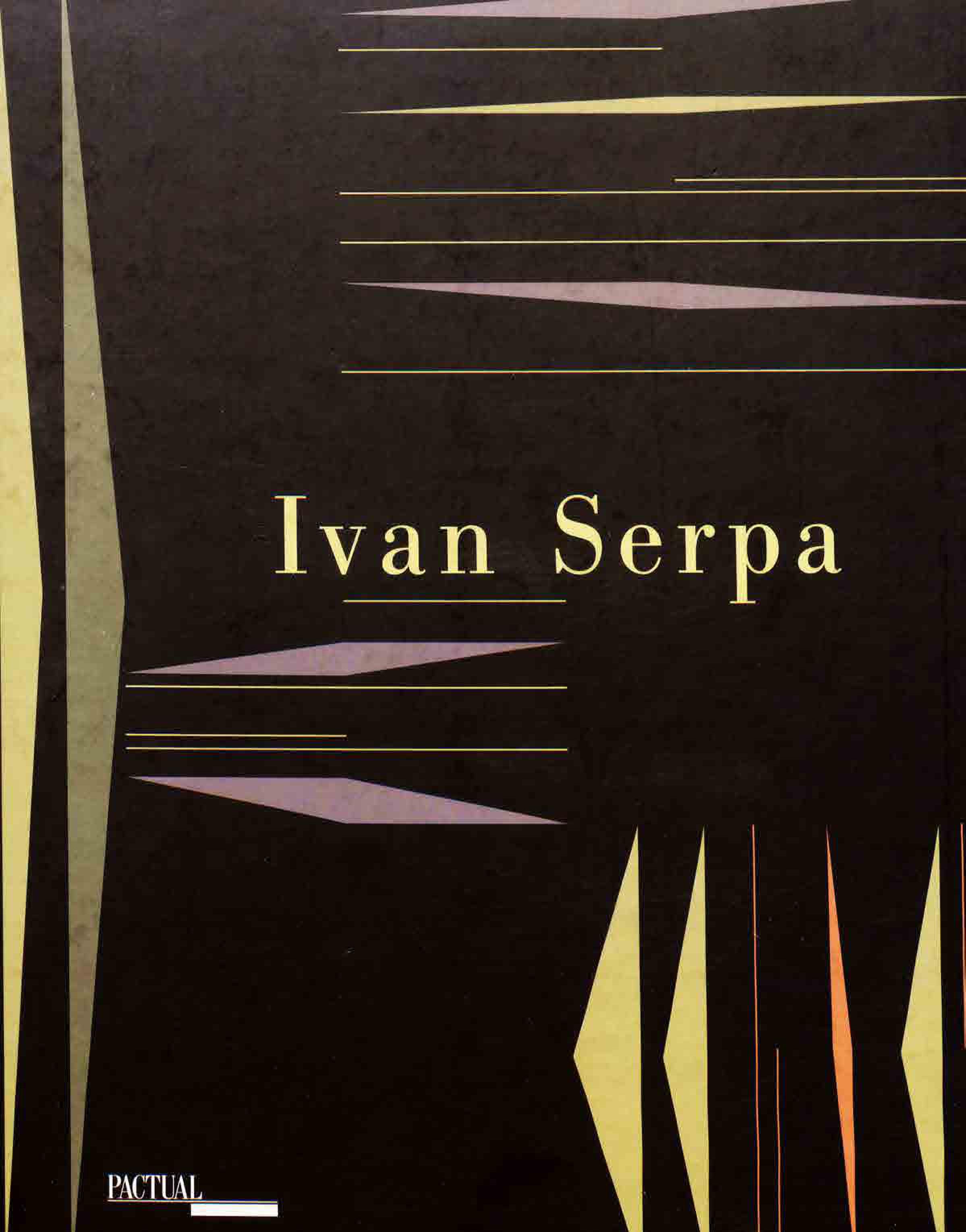 Capa do livro Ivan Serpa